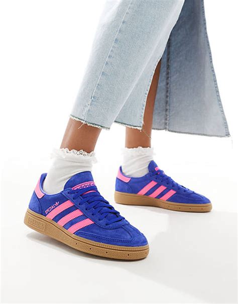 adidas spezial blauw met roze|adidas belgium spezial.